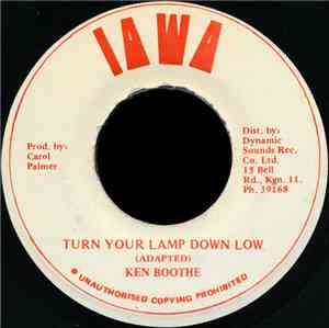 Ken Boothe - Turn Your Lamp Down Low