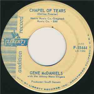 Gene McDaniels With The Johnny Mann Singers - Chapel Of Tears / Funny